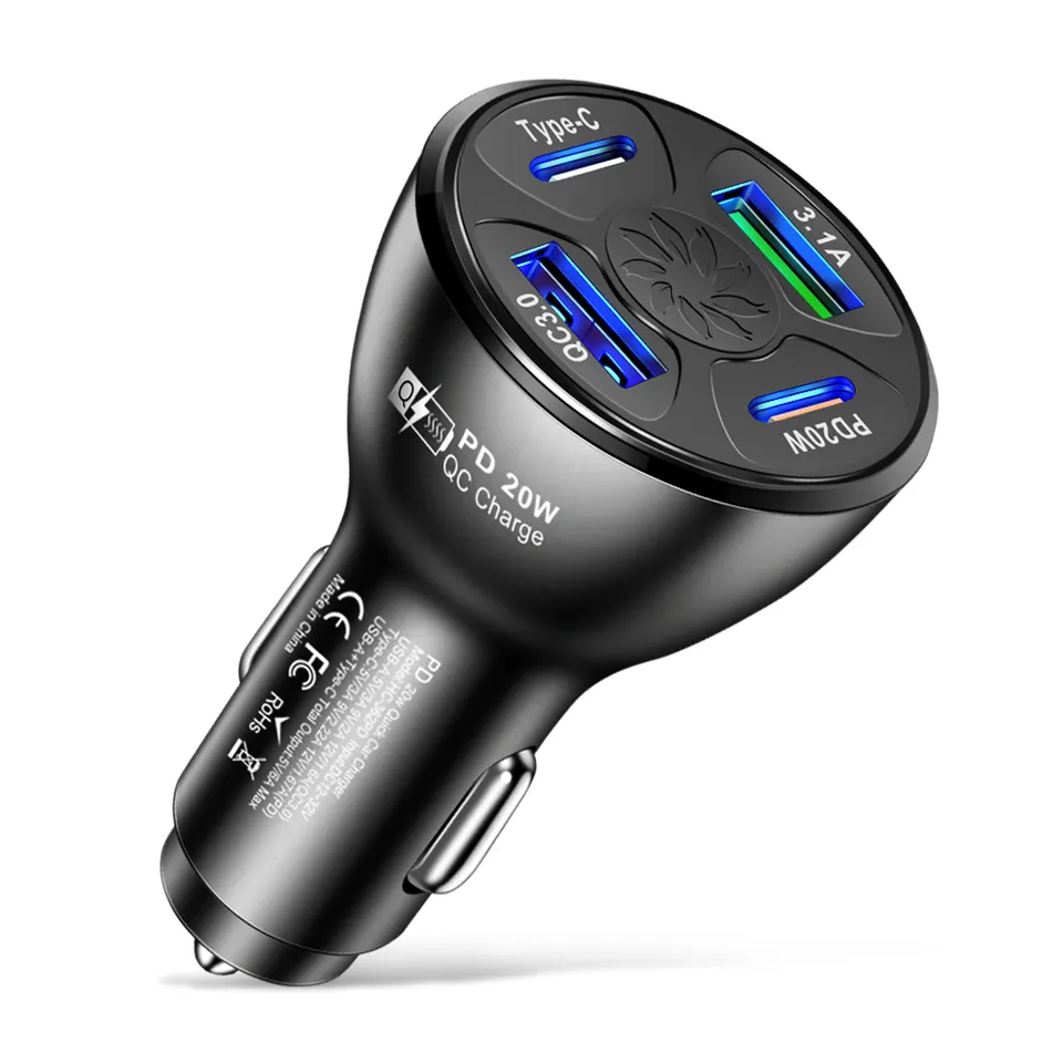 20W PD + QC3.0 3.1A Nero