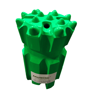 Mata Bor Batu Quarry Hard Thread Bit T51 115mm Retrac <span class=keywords><strong>Button</strong></span>, Baja Karbon Tempa, Baru - Product Image 4