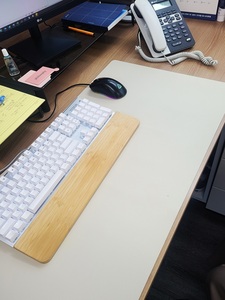 2-Sided Large Square <strong>Computer</strong> Desk Mat Dual-<strong>Use</strong> for Laptop <strong>Keyboard</strong> &amp; <strong>Mouse</strong> Easy Cleaning Big Size Desktop Office Mat Square - Product Image 5
