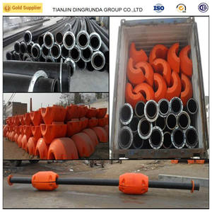 Tubos flotantes de HDPE de varias longitudes y presión de excelente calidad, tubos de dragado flotantes - Product Image 4