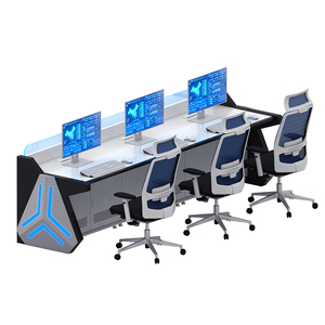 <strong>Custom</strong> Simple Modern Executive Control Desk Commercial Console Table for Office Command Center Modern <strong>Computer</strong> Console for Home - Product Image 1