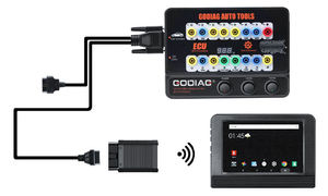 GODIAG GT100 GT100 Pro OBDII-Breakout-Box der neuen Generation mit elektronischer Strom anzeige