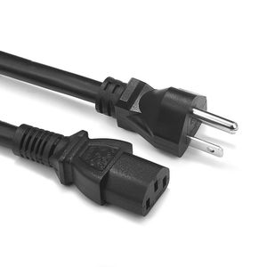 Three Plug 300V 3 Cores 16 <strong>18</strong> <strong>AWG</strong> Pvc Insulated US Power <strong>Cord</strong> for Hair Dryer - Product Image 3