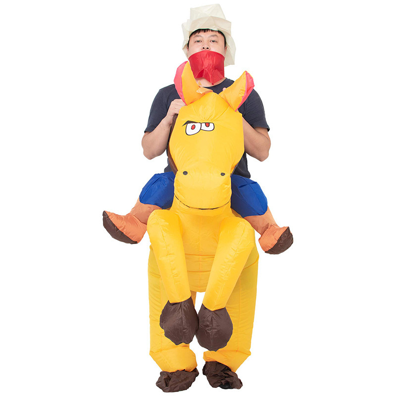 Yellow horse