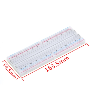 Breadboard 830 punti PCB MB-102 MB102 Test sviluppare kit DIY nodemcu raspberri pi 2 lcd ad alta frequenza - Product Image 4