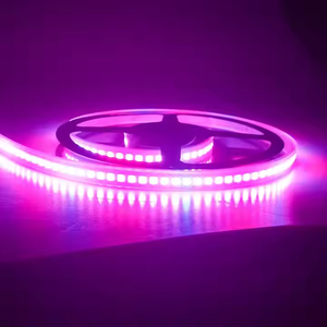 Matriz de tira digital Led 30/60/144Leds direccionables RGB 5V 12V WS2812b SM16703 tira de Led Magic Color Led Pixel tira de luz