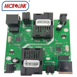 Netlink HTB-3100AB 25KM 10/100Mベース-Txから100Mベース-FxシングルファイバーWDMファストイーサネットコンバーター光ファイバーメディアコンバーター