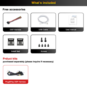 AudioWinner DSP46U Procesador de audio para automóvil personalizado Entrada inteligente de 4 canales Salida de 6 canales Procesador de señal digital Ecualizador - Product Image 3