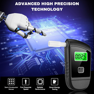 Profesyonel dereceli taşınabilir oto elektronik alkol hızlı doğru dijital LCD ekran kan alkol test cihazı - Product Image 6