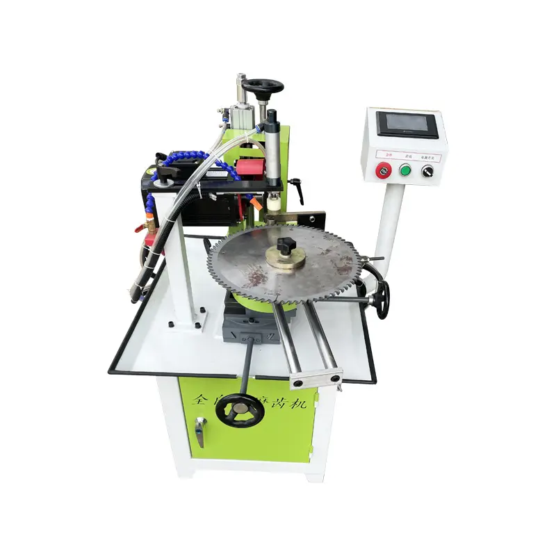 Automatische Kreissäge CNC-Zahnrad schleifer Holzsägeblatt-Hartmetall-Zahns chl eifer Automatische Schwenk kopfform maschine