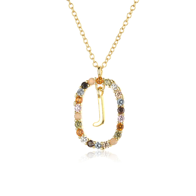 Collar de oro J