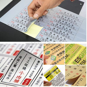 WD-18Y Electric A4 Paper Size Automatic Label Cutter Fast Speed Label Cutting Machines - Product Image 5