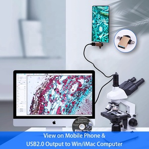 Opto-edu-Microscopio A31.5121-T Trinocular con Usb, Microscopio Digital de vídeo biológico, 5,0 M - Product Image 3
