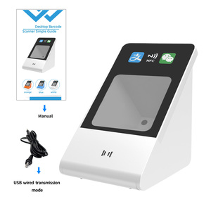 High Speed Supermarket 1D Cmos Qr Bar Code Reader <strong>UPC</strong> EAN Code Retail Shop 2D USB Desktop <strong>Barcode</strong> <strong>Scanner</strong> for POS System - Product Image 4