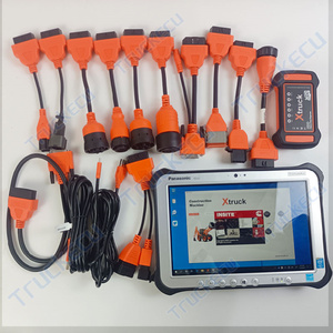 Multi-Brand HD Truck Diagnostic Tool Kit+FZ-G1 Tablet Multi-system DATA LINK Heavy Duty Commercial Vehicles Truck Diagnosis Kit