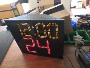 High Character 2 Digits LED Countdown <strong>Count</strong> up <strong>Timer</strong> 24 Seconds Shot <strong>Clock</strong> for Basketball Indoor Stadium Use - Product Image 6