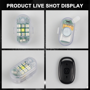 PEL LED evrensel 7 renk mini sürüş led ışıkları çakarlı lamba motosiklet için - Product Image 4