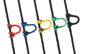 Archery Recurve Bow Compound <strong>String</strong> Paracord Five Colors Carbon Arrow 3 Meters <strong>D</strong> <strong>Loop</strong> Ring Foldable <strong>String</strong> Rope - Product Image 2