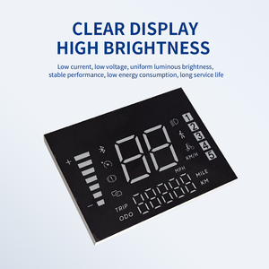 Hochwertiges Common Cathode Anode Character zeigt ein 7-Segment-LED-Digitalanzeigemodul für Elektroauto-Dashboards an - Product Image 2