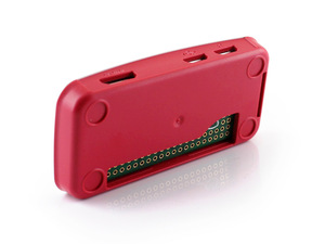 EParthub Original gehäuse für Raspberry Pi ZERO W staub dicht & rot und weiß, kompatibel mit Raspberry Pi Mit 2 Kamera kabeln - Product Image 5