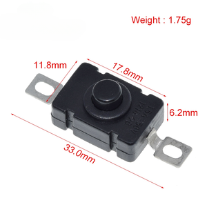 Interruttori KAN-28 torcia 250V autobloccanti SMD tipo 18X12mm interruttori a pulsante 1812-28A - Product Image 6