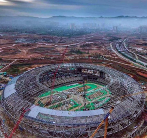 Thép Giàn khung không gian cho sân bay thiết bị đầu cuối sân vận động tòa nhà thương mại Tùy chỉnh kết cấu thép thiết kế - Product Image 5