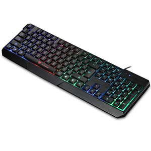 Orijinal klavye oyun Motospeed K70L USB kablolu oyun klavyesi 104 tuşları 7-Color arka bilgisayar tuş takımı - Product Image 3