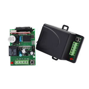 Universal 1 kanal 12V 24V 433mhz rolling code empfänger mit fernbedienung - Product Image 2