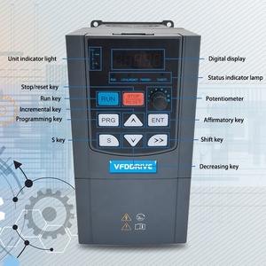 Inversor Vfd de 380v, Unidad de frecuencia Variable de 0,75 kW, 3 fases, convertidor para Control de velocidad del Motor, 1hp, Vfd - Product Image 4