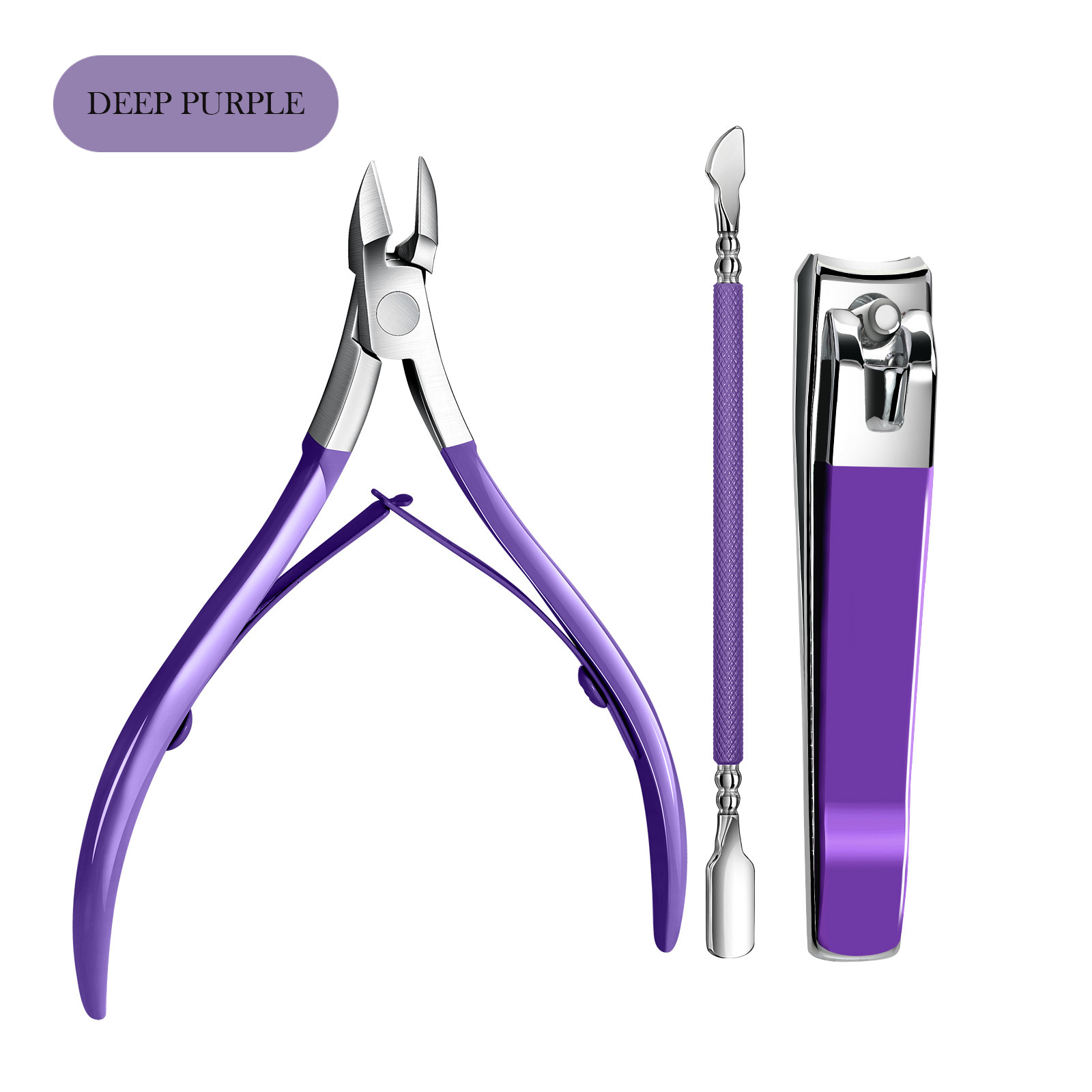 Ensemble d'outils de coupe pour peaux mortes - violet