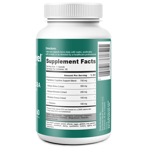 La forza Extra del Ginkgo Biloba sostiene la funzione del cervello & il supporto di memoria, 60 capsule vegetariane - Product Image 2
