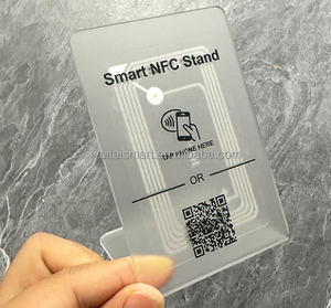 แผ่นป้ายทะเบียนโลหะอะคริลิค RFID 13.56MHz NFC plex/ Plexiglass วัสดุอะคริลิค RFID - Product Image 4