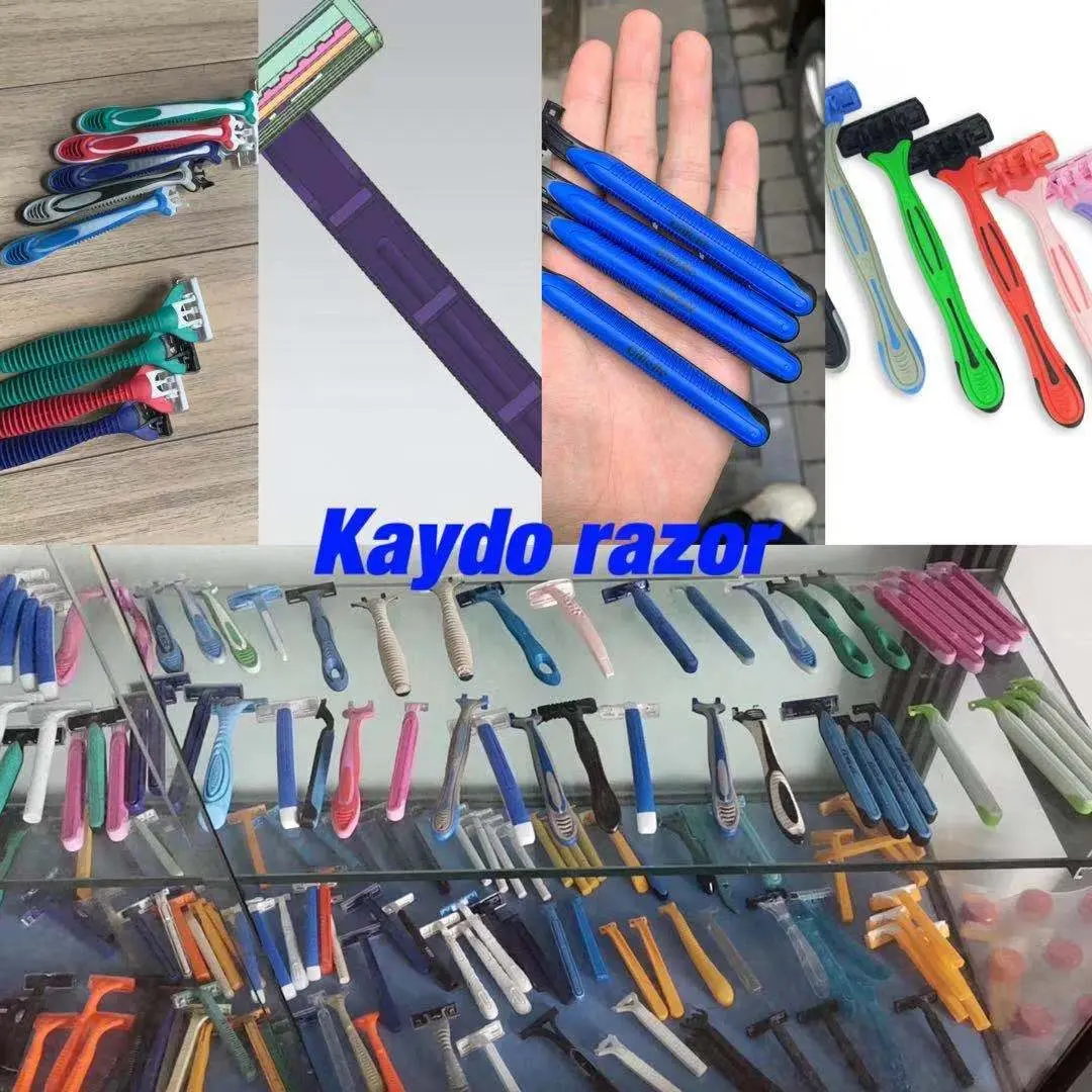 Kaydo OEM ODM fabrika tıraş bıçağı bıçak yapma makinesi tek kullanımlık jilet