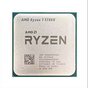 Cpus ใหม่สำหรับ AMD R yzen 7 5700X R7 5700X 3.4 GHz แปด-core โปรเซสเซอร์16-Thread 7NM ซ็อกเก็ต100-000000926 AM4ไม่มีพัดลม - Product Image 1