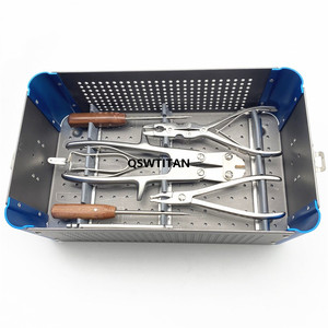 Mini Fragment Instrument <strong>Kit</strong> Small Fracture Installation Set Small Fragment Instrument Set Veterinary Orthopedic Instruments - Product Image 3