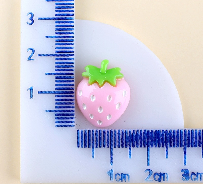 3# Fraise rose (feuille vert vif B)