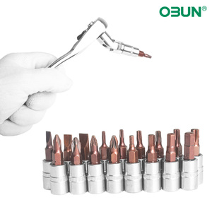 1/2 OEM özelleştirilebilir 1/4 ve sert çanta cırcır karışık araçları ile 53 parça oto tamir aracı kiti - Product Image 6