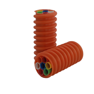 Iyi hava direnci HDPE mikro kanal/boru 8/4mm alt kanal düşük sürtünme silikon hava üfleme Fiber düşük profil plastik tüpler - Product Image 5