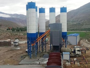 Planta dosificadora de hormigón totalmente automática HZS90 90m ³/H Sistema de pesaje controlado por ordenador de salida - Product Image 3