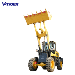 1 Cubic Meter Bucket Capacity Powerful and Fast <strong>Loading</strong> and <strong>Unloading</strong> 4 Wheel Mini <strong>Loaders</strong> - Product Image 3