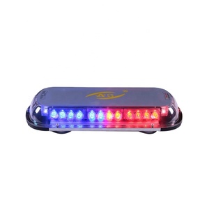 China Production Easy Movable Cigarette Plug Strong Magnetic Base <strong>LED</strong> Mini Traffic Warning Light Bars AS-801D(4D Light) - Product Image 1