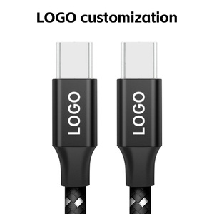 Sıcak trend hızlı şarj kablosu ucuz naylon örgülü çoklu veri kablo USB C C USB veri kablosu telefon için - Product Image 2