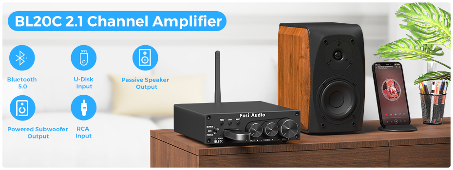 Fosi Audio DS1 DSD512 HiFi USB C DAC ES9038Q2M Mini Audio Headphone Amplifier Adapter Supports 32bit/768kHz with 3.5MM and 4.4MM Dual Headphone Outputs Compatible with Smartphones/PC