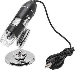 Microscopio Digital X4, cámara 3 en 1, USB tipo C, portátil, electrónico para soldar, lupa LED para reparación de teléfonos móviles, 1600X - Product Image 2