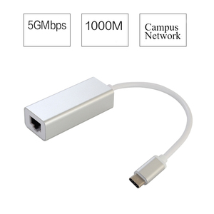 千兆以太网适配器10/100/1000mbps USB 3.0 C型转Lan RJ45网络适配器 - Product Image 3