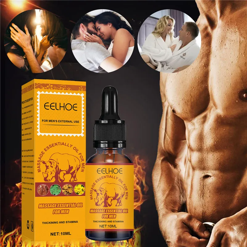EELHOE minyak esensial pijat tubuh seks, pengobatan ejakulasi dini mengurangi libido, meningkatkan daya tahan peremajaan, minyak esensial untuk pria