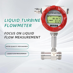 DN32 G1-1/2 Male Threaded Industrial Stainless Steel Turbine Flow Meter with <strong>Pulse</strong> <strong>Output</strong> Custom Design Services Bulk Discounts - Product Image 2