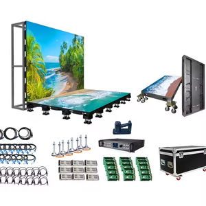 Los paneles de pista de baile interactivos más populares, pantalla Led P2.9 a todo color para sala de vídeo Led inmersiva 3D - Product Image 3