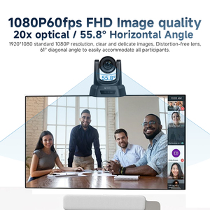 20X 1080P60FPS NDI PoE IP SDI HDM1 USB3.0 PTZ камера для видеоконференции, прямой трансляции, трансляции и т. д. - Product Image 3