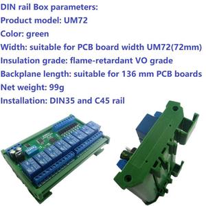DC 12V 24V 8 Isolated <strong>Input</strong> &amp; 8 <strong>Output</strong> DIN35 C45 Rail Box UART RS485 <strong>Relay</strong> Module Modbus RTU Control Switch Board